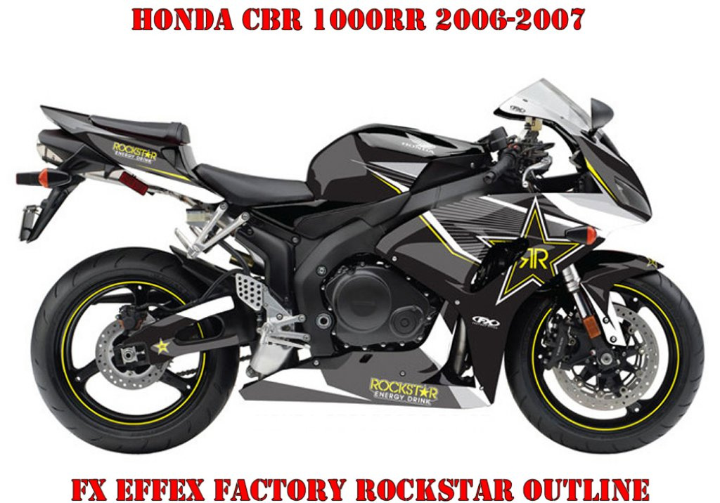 Rockstar Outline für Honda CBR 1000RR 2006-2007